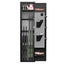 3-4 rifle and handgun safes, quick fingerprint with detachable rack and 2 adjustable gun slots - Korvel