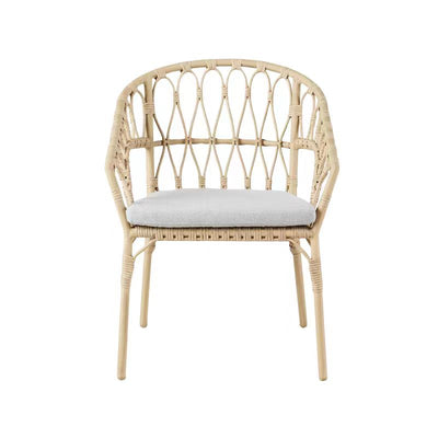 Outdoor dinner simple bamboo woven chair table legs - Korvel