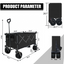Collapsible Folding Beach Wagon Cart