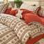 Juego de Ropa de Cama Jacquard de Cuatro Piezas de Doble Gasa
