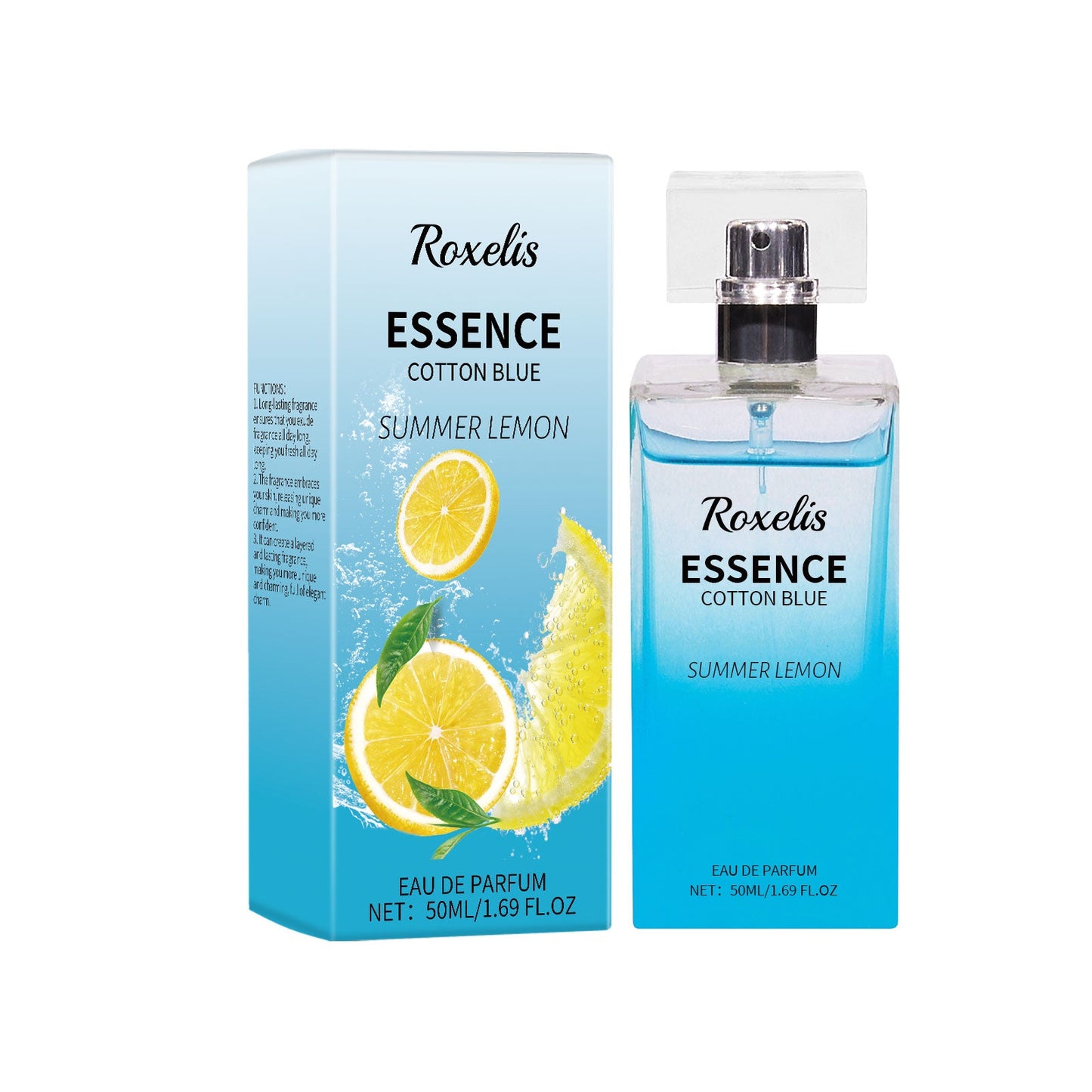 Summer Lemon Perfume Natural Fresh Lasting Bergamot Vibrant Bouquet Bouquet Light Fragrance Light Elegant Perfume - Korvel