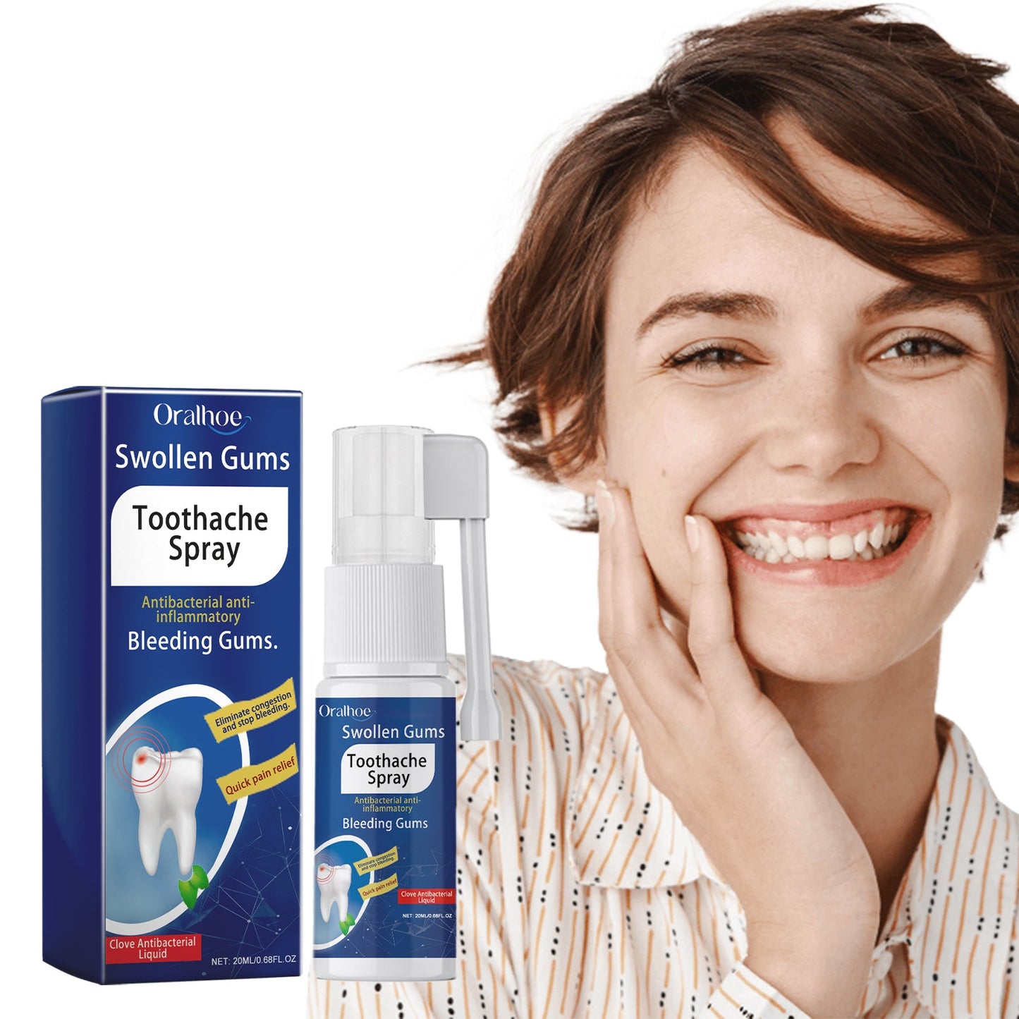 Spray Premium pour Soulagement des Douleurs Dentaires pour Confort Oral