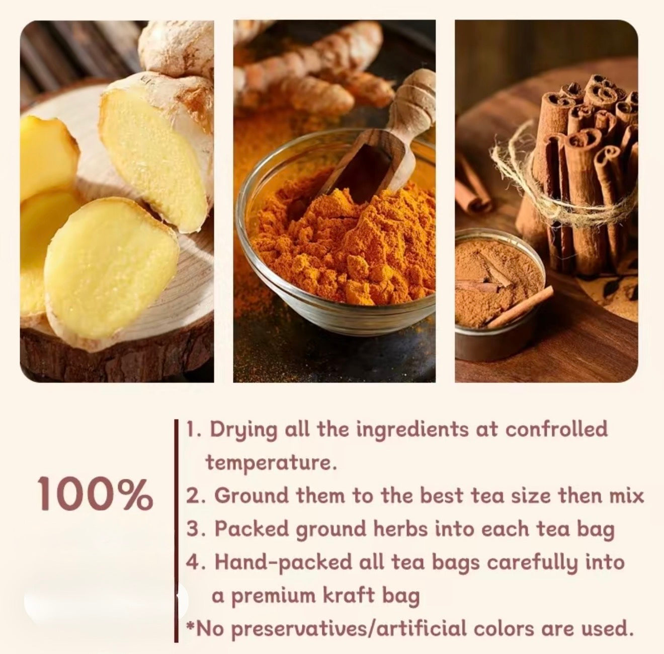 GoldenSpice Turmeric Tea - Korvel