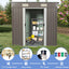 6ft x 4ft Premium Outdoor Metal Storage Shed