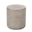Light Gray Concrete Side Table