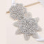Handmade Crystal Flower Headband for Bridal Elegance