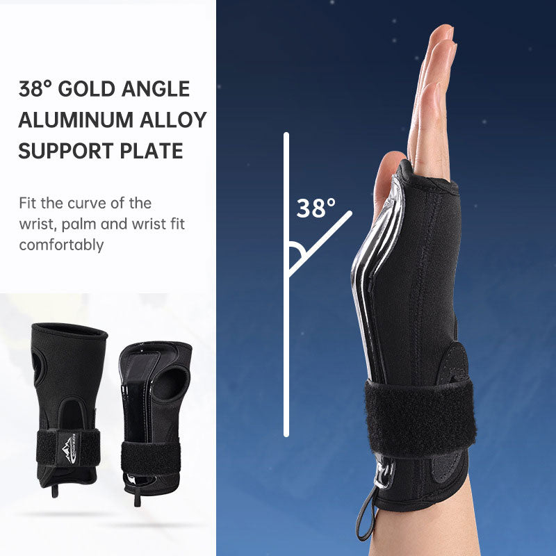 Professional skiing protective gear wrist guard outdoor sports built-in wrist guard anti-sprain protection joint - Korvel