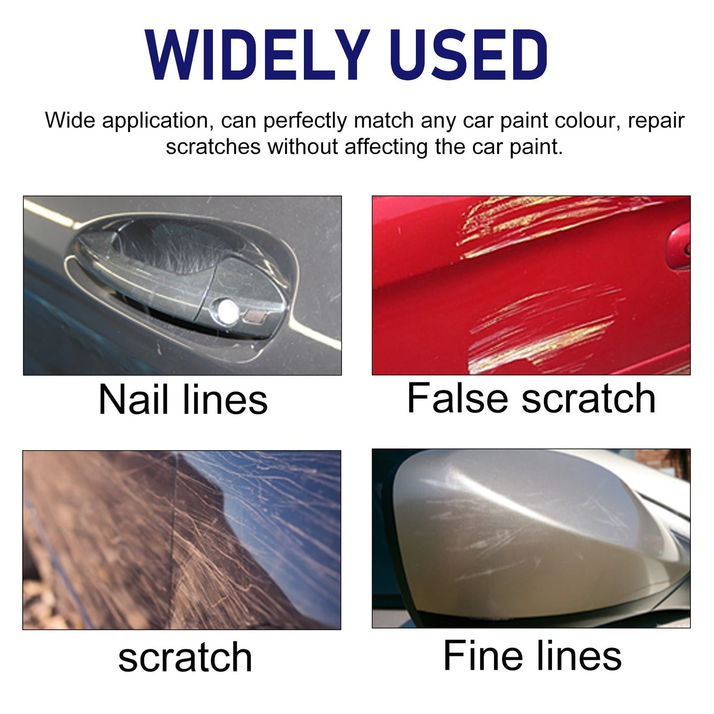 Car Scratch Remover, Repair Car Finish Scratch Polishing Refinish Coating Kit - Korvel