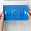 ABS Building Block Shaped Tissue Box Wall-mounted Creative Face Towel Box Organizer Perforation-free Removable - Korvel