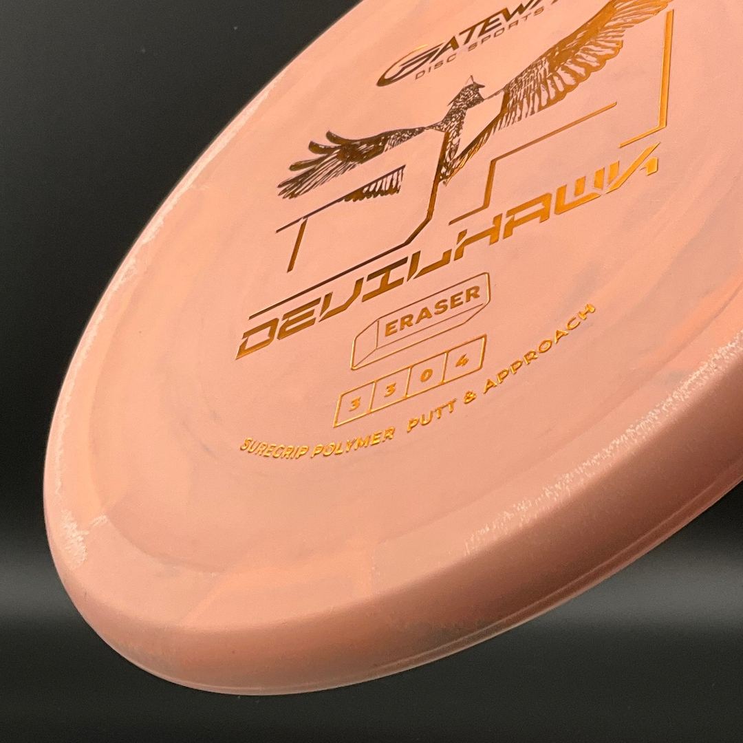 Suregrip Devilhawk - Disco de Plástico Premium para Putt