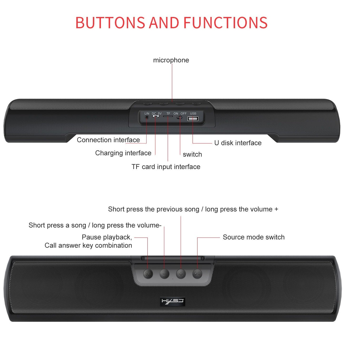 Premium Bluetooth 5.0 Speaker - Extended Edition