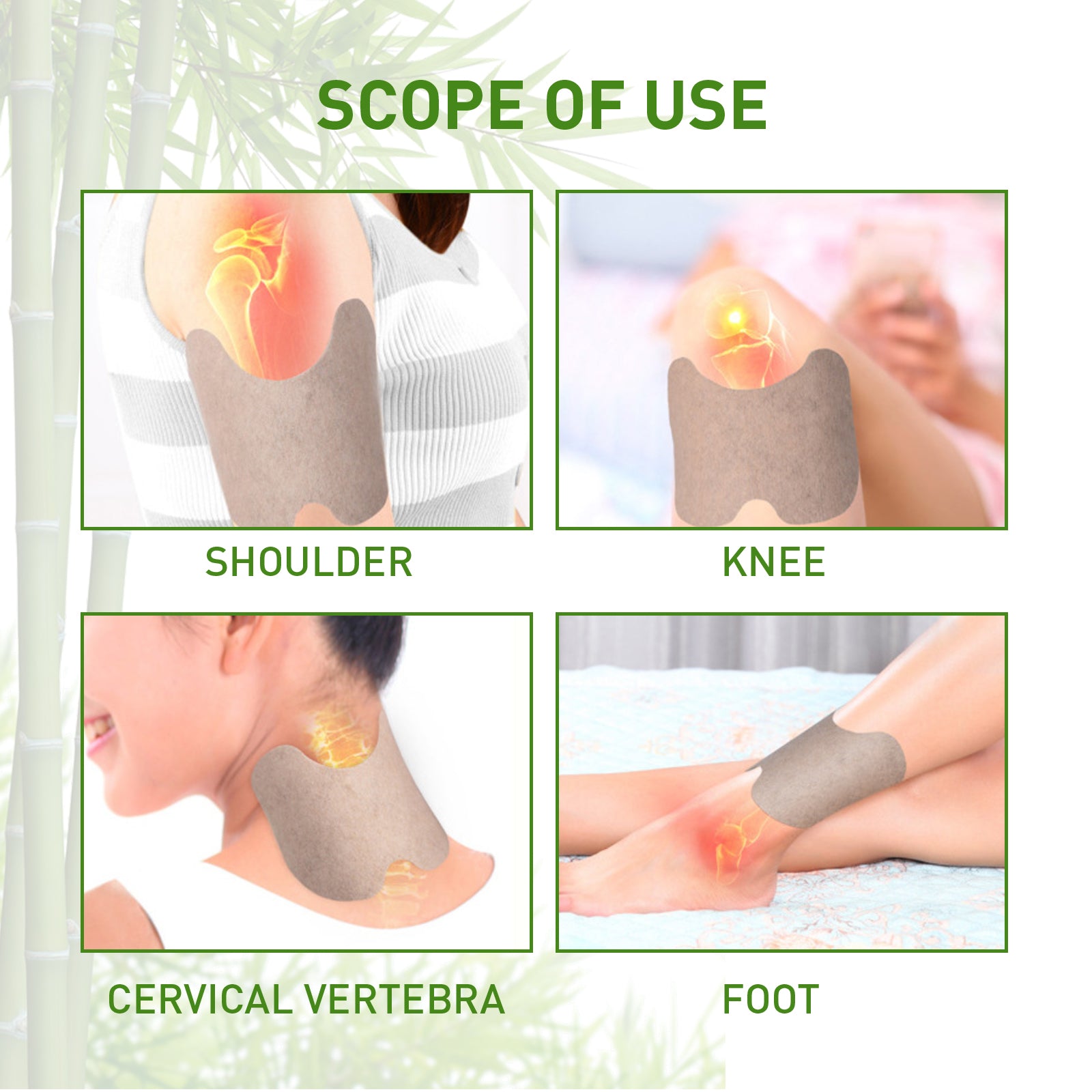 Knee Joint Care Patch Relieve Knee, Lumbar, Shoulder And Neck Joint Pain Joint Care Patch - Korvel