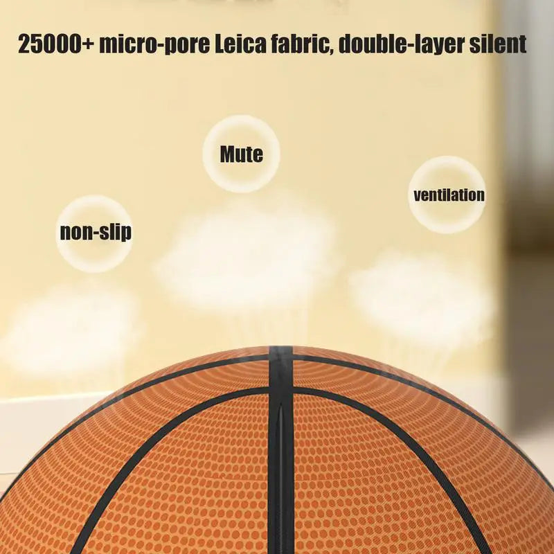 Indoor Silent Basketball - 7 Inch Cloth Training Ball