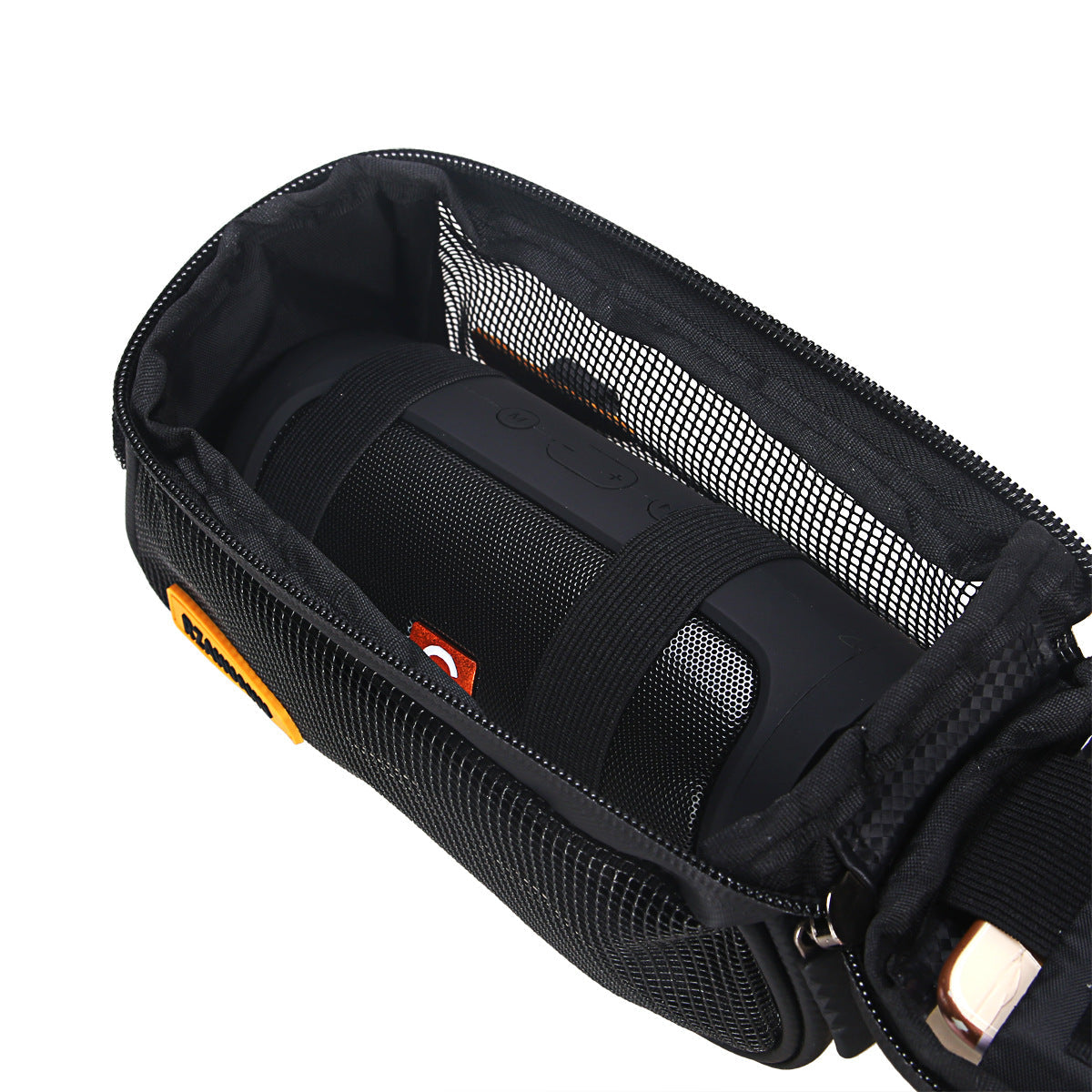 Bicycle Bag Golf Front Beam Bag Mountain Bike Headphone Audio Bag Mobile Phone Navigation Upper Tube Bag Riding Accessories - Korvel