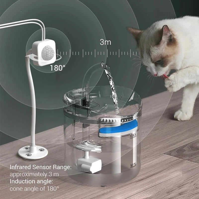 Pet Water Dispenser Automatic Circulation Intelligent Constant Temperature Electric Mute Water Dispenser Pet Supplies Accessory - Korvel