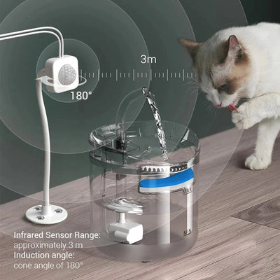 Pet Water Dispenser Automatic Circulation Intelligent Constant Temperature Electric Mute Water Dispenser Pet Supplies Accessory - Korvel