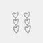 Titanium Steel Heart Earrings