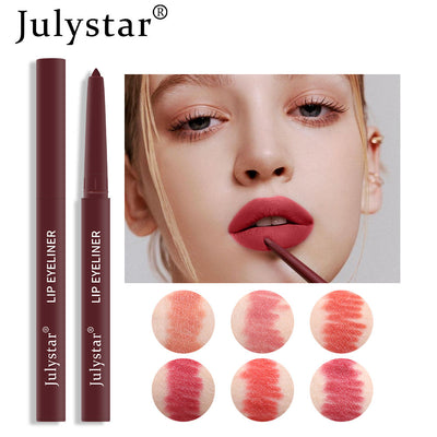 Waterproof Lipstick Lips Pink Matte Solid Lipliner - Korvel