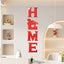 Acrylic Mirror Stickers: Home House Love Combo Bestseller Shein Soft Mirror Decorative Wall Stickers with Letter Hearts - Korvel