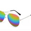 Sunglasses Colorful Toad Glasses Pilot Men And Women Models 3025 Color Film Reflective Sunglasses - Korvel