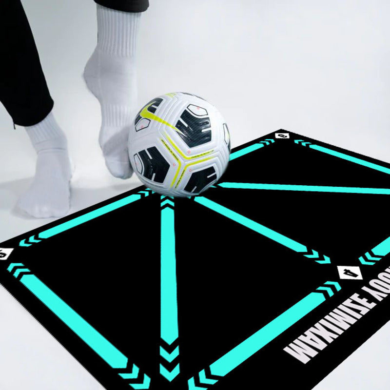 Football Training Mat Durable Non Slip Foldable Kids Adults Dribble Training Mat Football Training Indoor Ourdoor Equipment - Korvel