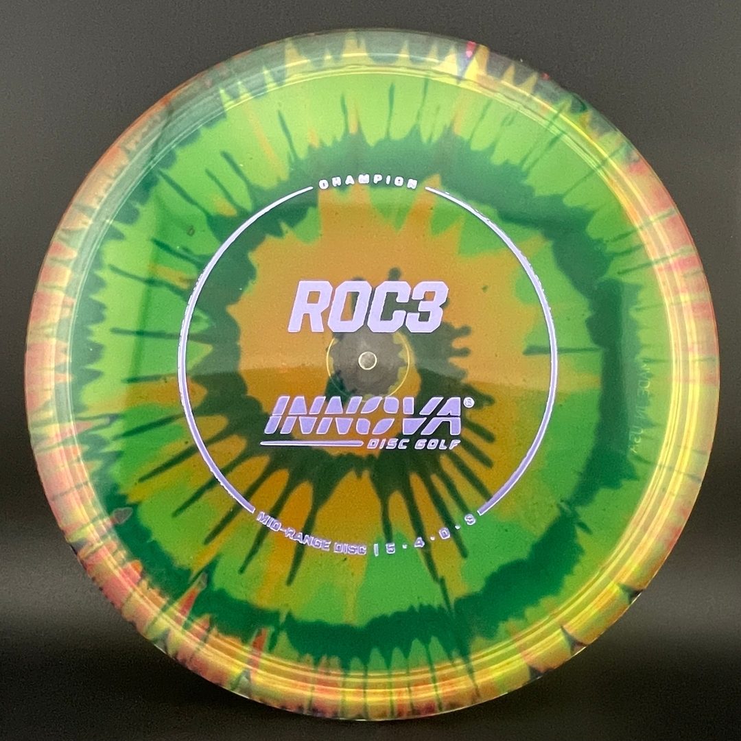 Disque de golf I-Dye Champion Roc3