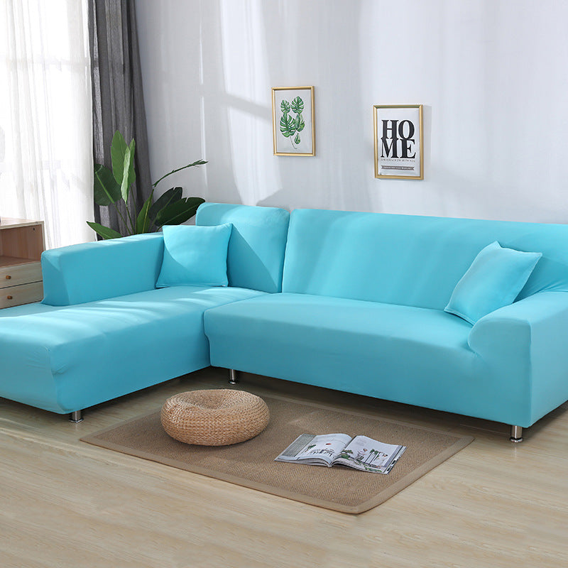 Premium Elastic L-Shaped Sofa Cover for Modern Homes