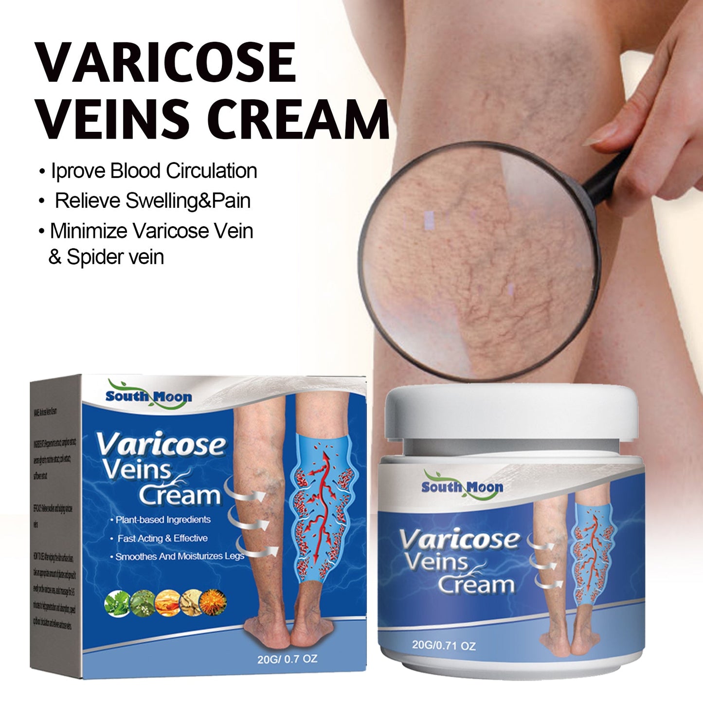 Leg Care Cream for Comfort and Daily Moisturization