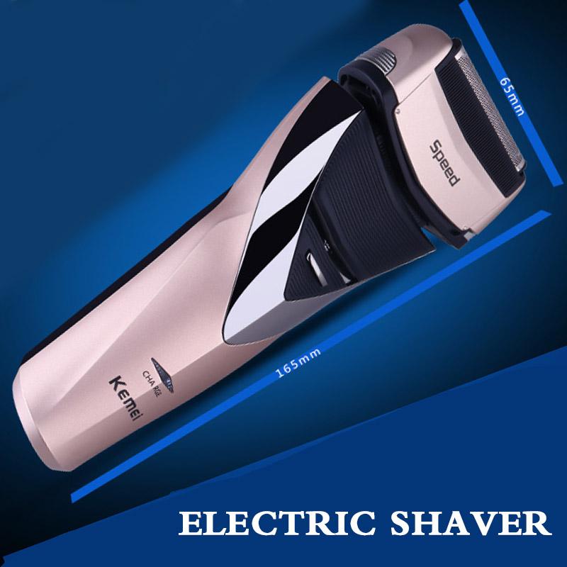 Kemei electric shaver rechargeable shaveing for man shavers body wash twin blade cutter head men face care Shaver razor KM-8102 - Korvel