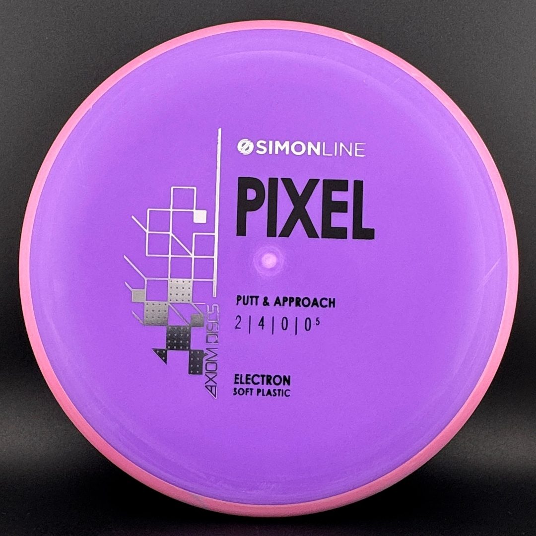 Soft Electron Pixel - Simon Line Disc Golf Putter