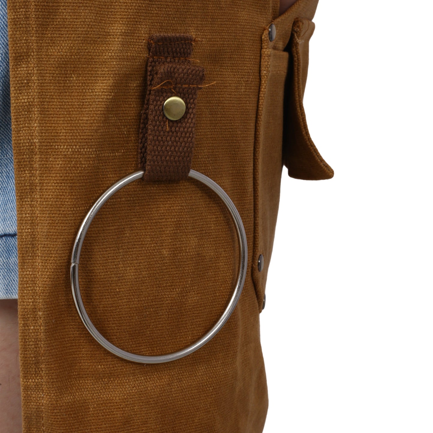 Premium Heavy-Duty Waxed Canvas Tool Apron