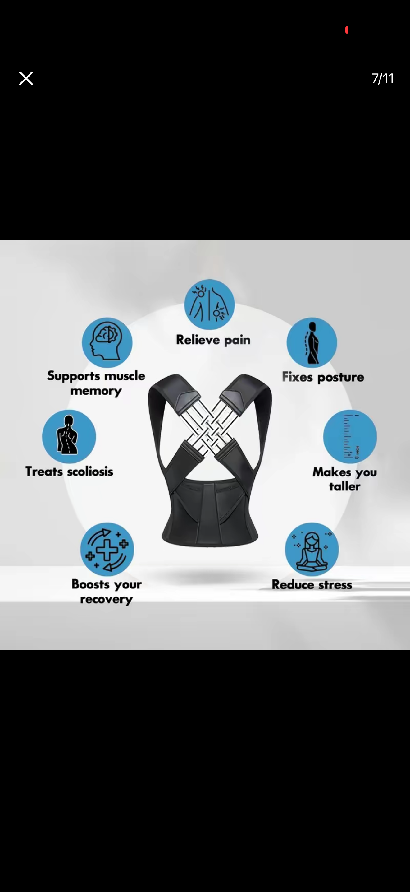 Correcteur de posture SpineAlign Pro