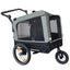 Outdoor Heavy Duty Foldable Utility Pet Stroller Dog Carriers Bicycle Trailer - Korvel