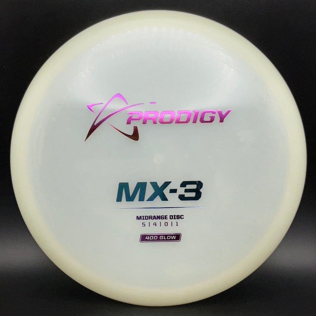 MX-3 (400 Glow) - First Run Disc Golf Midrange