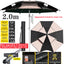 360° adjustable fishing sun umbrella: anti-UV, rainproof, portable large outdoor shade. - Korvel