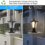 Solar Column Headlights With Dimmable LED - Korvel
