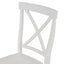 Orisfur 5 Pieces Dining Table and Chairs Set for 4 Persons Kitchen Room Solid Wood Table with 4 Chairs MDF + White + Solid Wood - Korvel