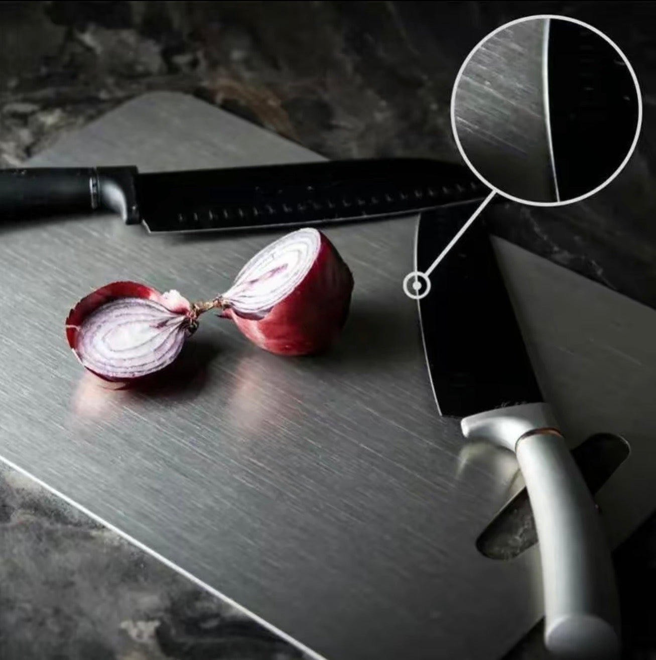 ChopLuxe Stainless Cutting Board