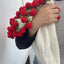 60cm New Creative Rose Bouquet Blanket (Finished), Crocheted Flower Bouquet Gift for Girlfriend - Korvel