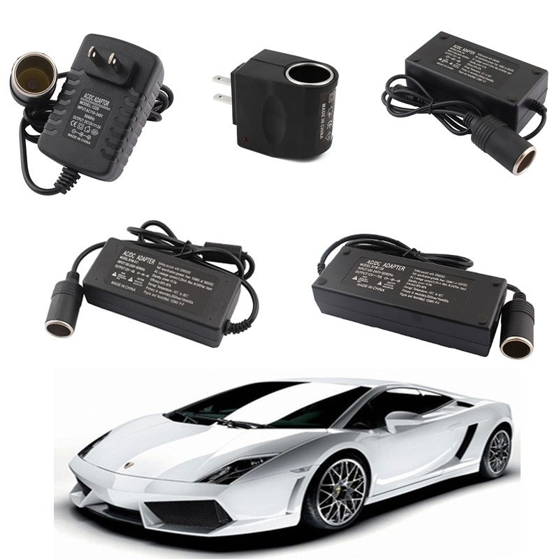 Universal Car Cigarette Lighter Power Adapter 220V to 12V