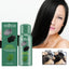 Black Hair Spray Dense Nourishing Roots Shine Smooth Natural Black Hair Cover White Hair Conditioner Spray - Korvel
