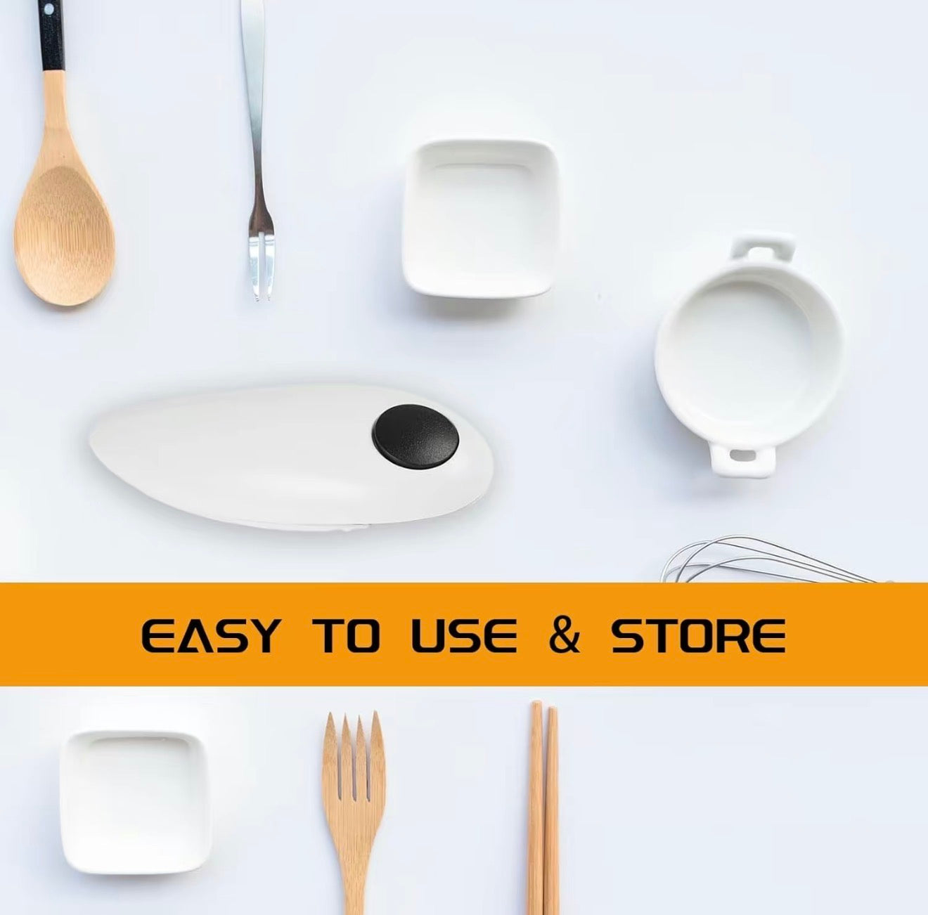 CanEase Auto Opener - Effortless One-Touch Can Opening