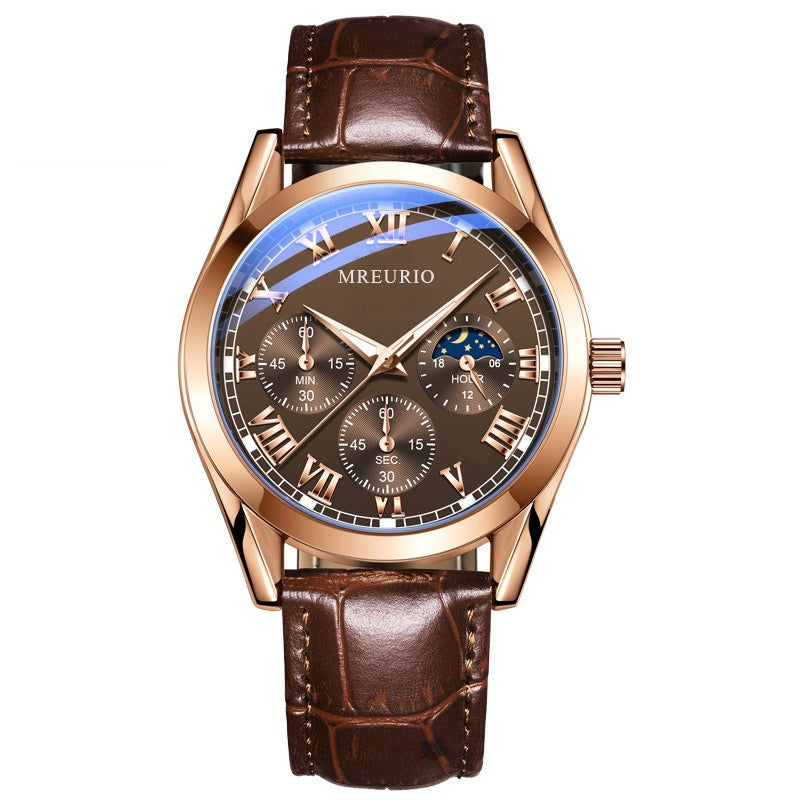 Business Watch Men's Watch Men's Watch Belt Quartz - Korvel