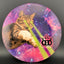 Fuzion Justice - DyeMax - Laser Space Kitty Disc Golf Disc