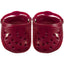 Heart Shaped Pet Dog Hole Shoes Silica Gel Wear-Resistant Breathable Slippers Dog Sandals Pet Decorations - Korvel