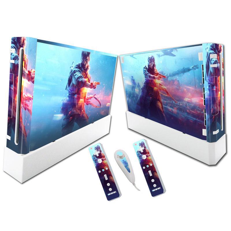 Piel de vinilo colorido para consola Wii