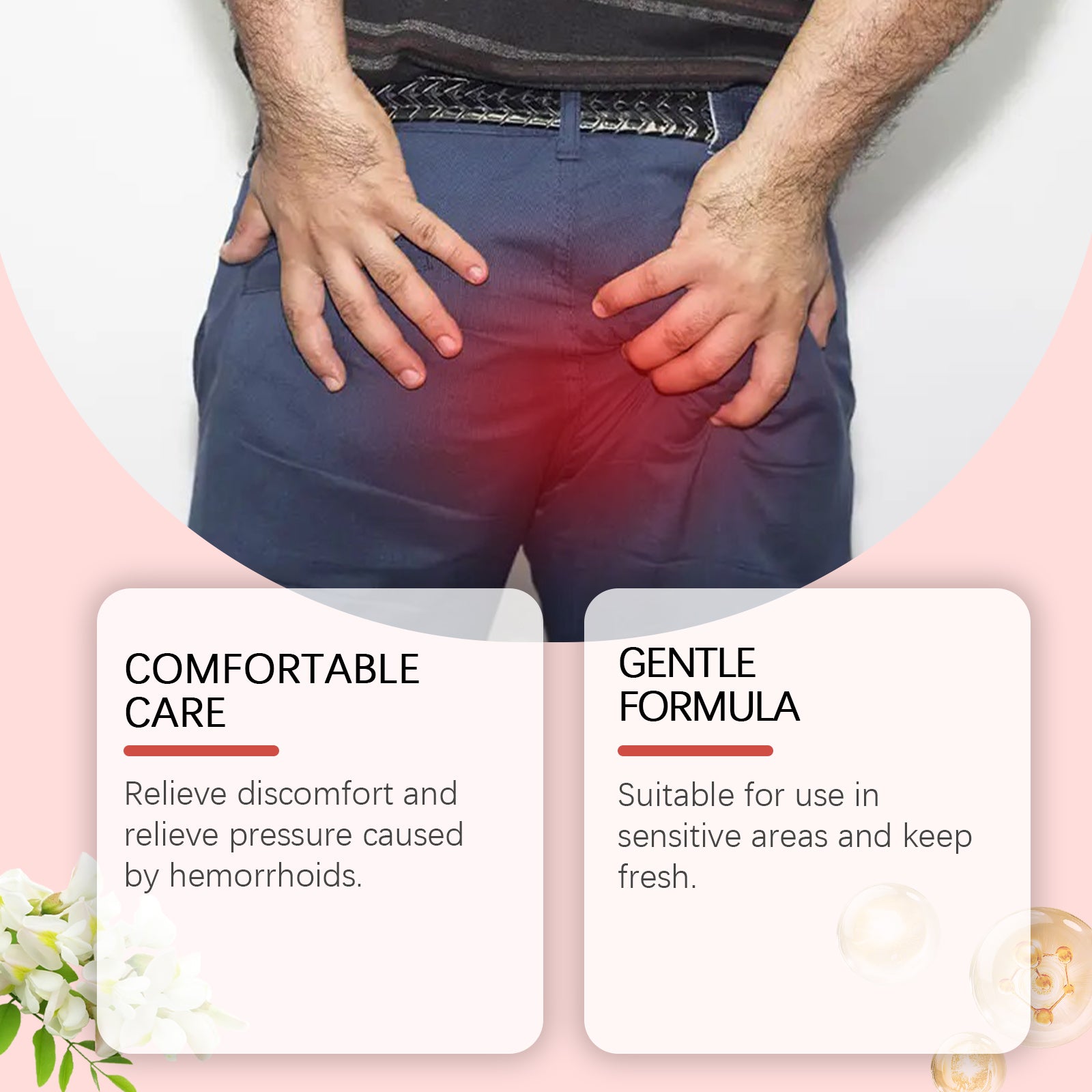 Herbal Care Cream Relieves Discomfort Repair Body Herbal Ingredients Gentle Care Soothing Cream - Korvel