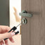 Essential stainless - steel multi - tool: quick - flip grav pick, door keys, lock rake. Durable. - Korvel