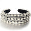 Heavy craftsmanship Baroque crystal headband with retro glass inlaid diamond hair accessories - Korvel