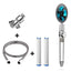 Propeller Shower Turbocharged Shower Head Shower Head Shower One-Button Water-Stop Shower - Korvel